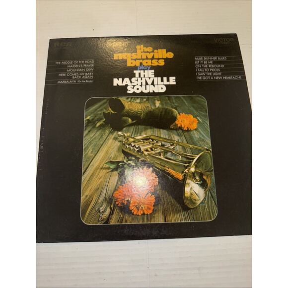 The Nashville Brass Play the Nashville Sound 1968 Vinyl 12" LP 33 Record RCA - Picture 1 of 4